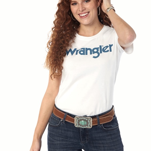 Wrangler Tops - Wrangler RETRO White T-Shirt Short Sleeve Classic Tee S NWT
